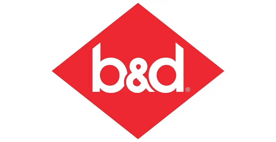 B&D logo — brands we work with