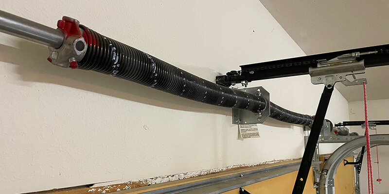 New torsion spring fitted